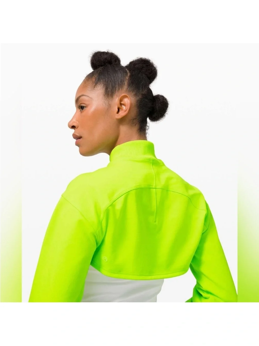 Lululemon LA Super Crop Mockneck Sz 6 - Picture 5 of 11